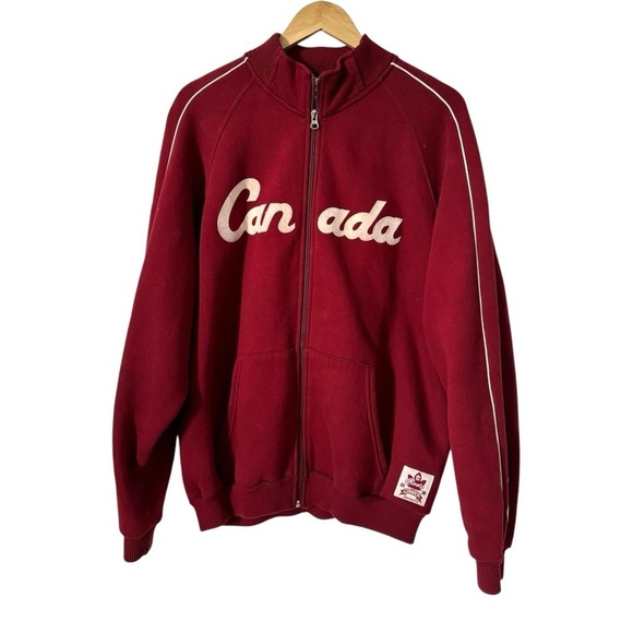 SOLD ROOTS Canada Sweatshirt Zip Vintage Y2K Olympics Salt Lake City Utah Mens - Picture 3 of 11